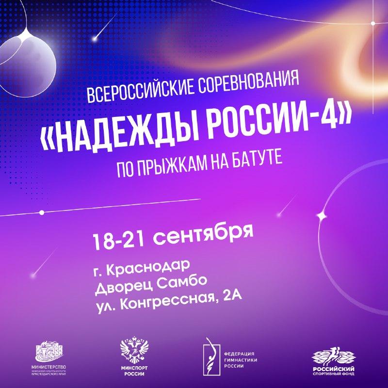 Прыжки на батуте.  ВС "Надежды России - 4" 2026