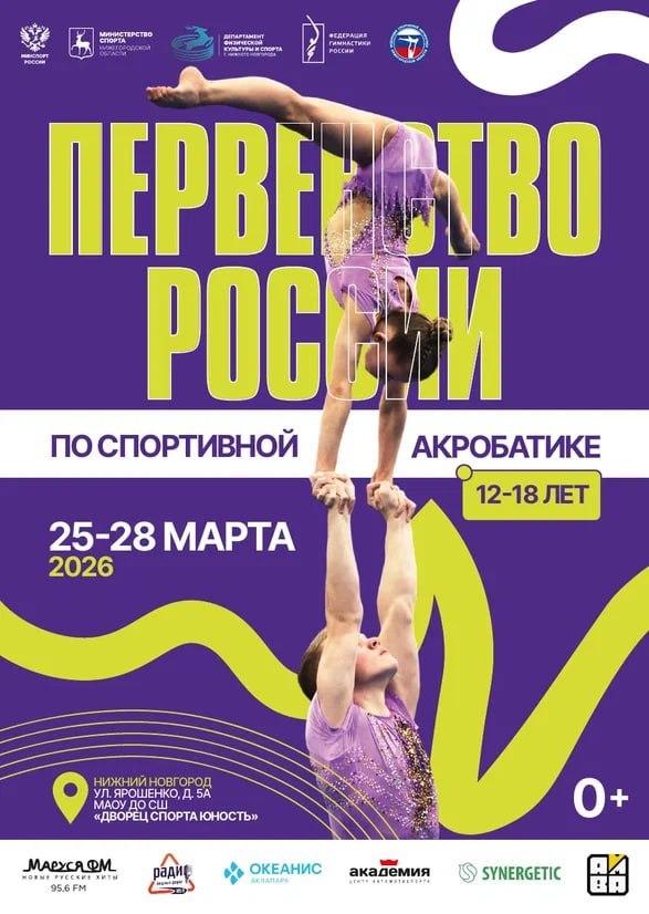 Спортивная акробатика. Первенство России 2026