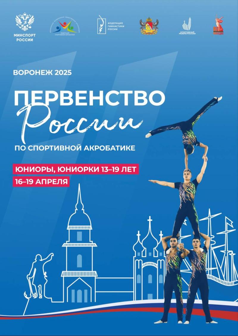 Спортивная акробатика. Первенство России 2025 (юниоры, юниорки 13-19 лет)