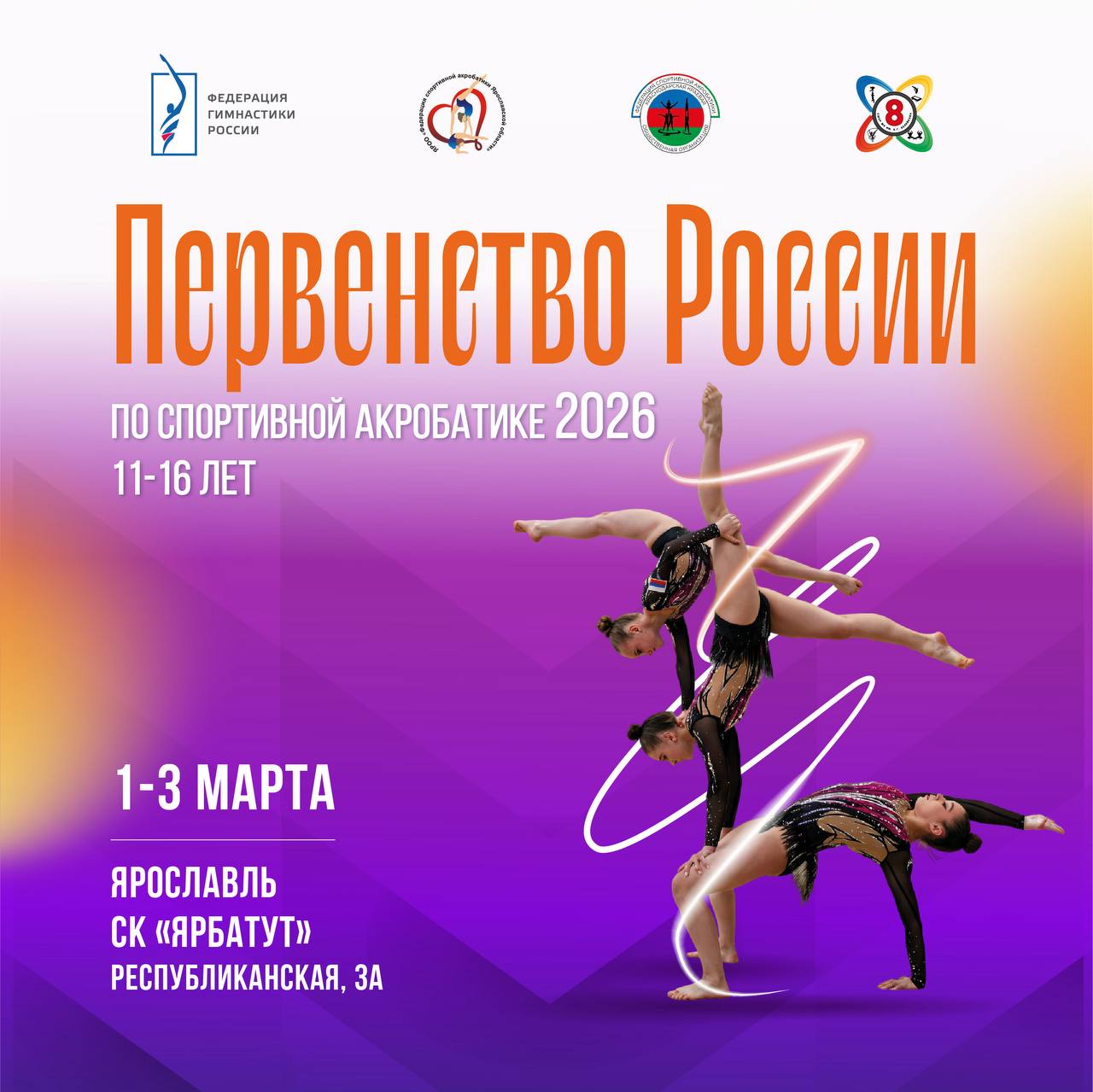 Первенство России 2026 акробатика