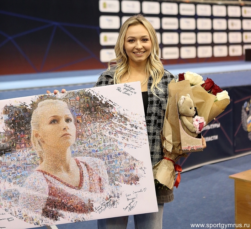 Церемония проводов Спиридоновой из спорта прошла на чемпионате России