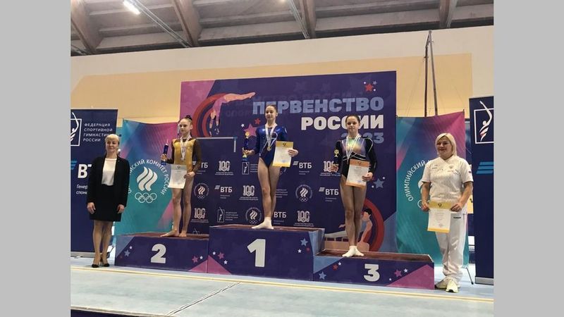 Брянская гимнастка Диана Полякова стала бронзовым призёром первенства России