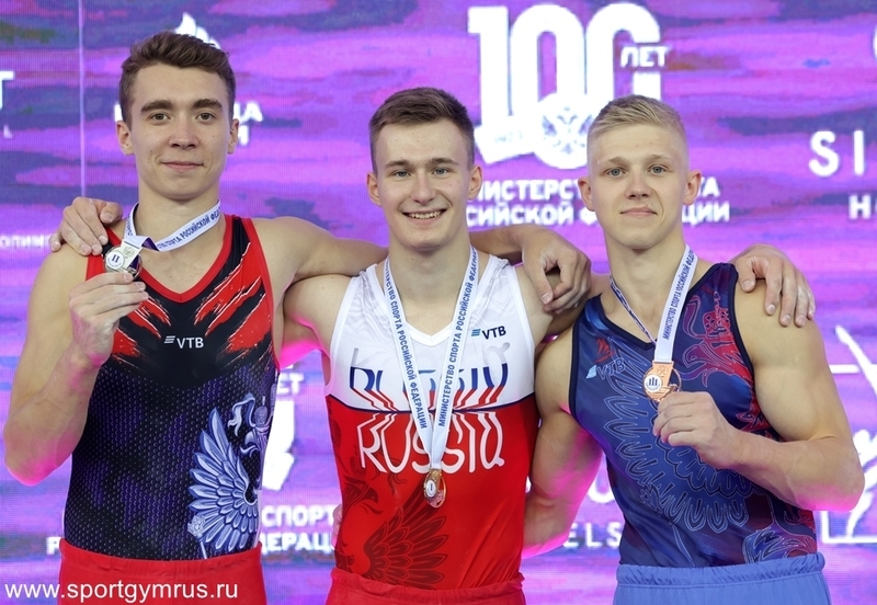 Гимнаст Маринов победил в многоборье на Кубке России, отбывший дисквалификацию Куляк — третий