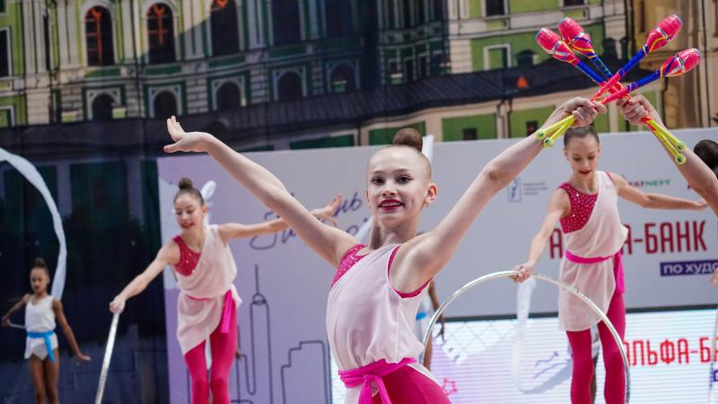 В Казани стартовало первенство России по художественной гимнастике
